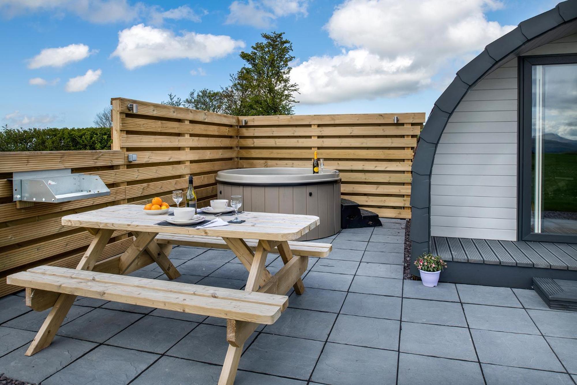 Waenfechan Glamping With Hot Tubs Colwyn Bay Exterior photo